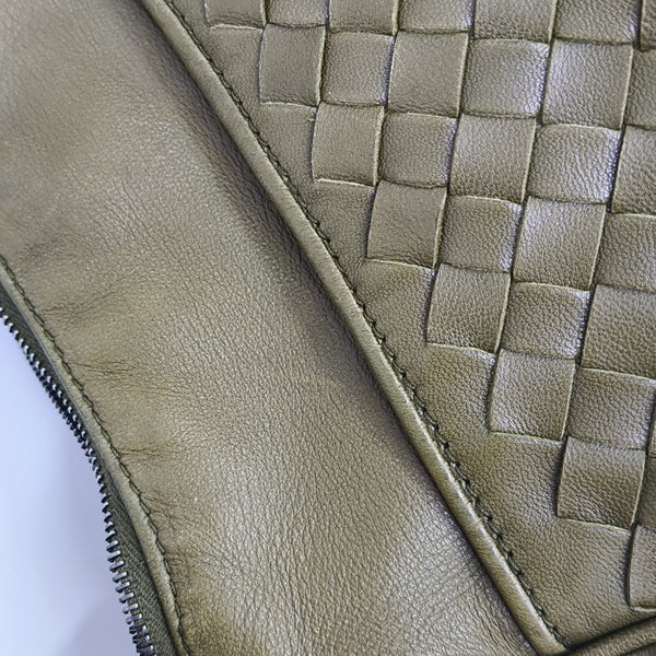 Lambskin Crossbody Bag Green
