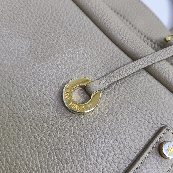 Calfskin Shoulder Bag Beige