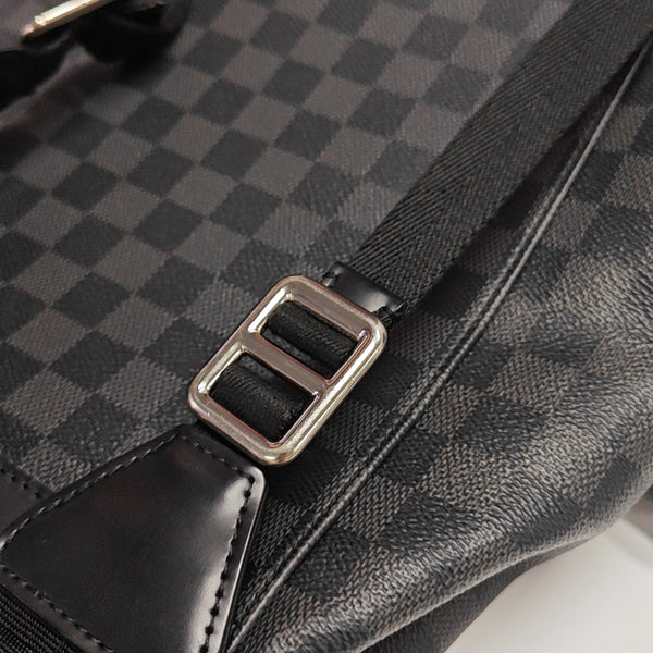 CHRISTOPHER MM Damier Graphite Coated Canvas Gray
