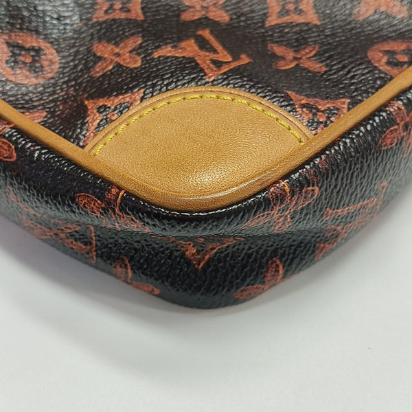 DANUBE Monogram Coated Canvas Brown