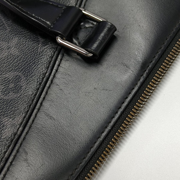 EXPLORER Monogram Coated Canvas Black