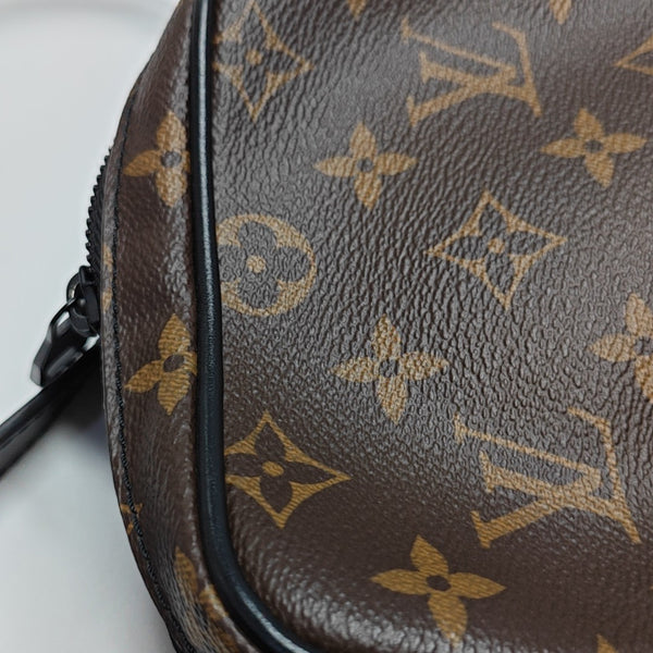 CHRISTOPHER Monogram Coated Canvas Brown