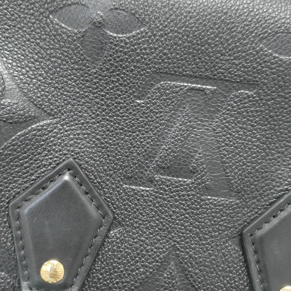 SPEEDY 20 Monogram Calfskin Black