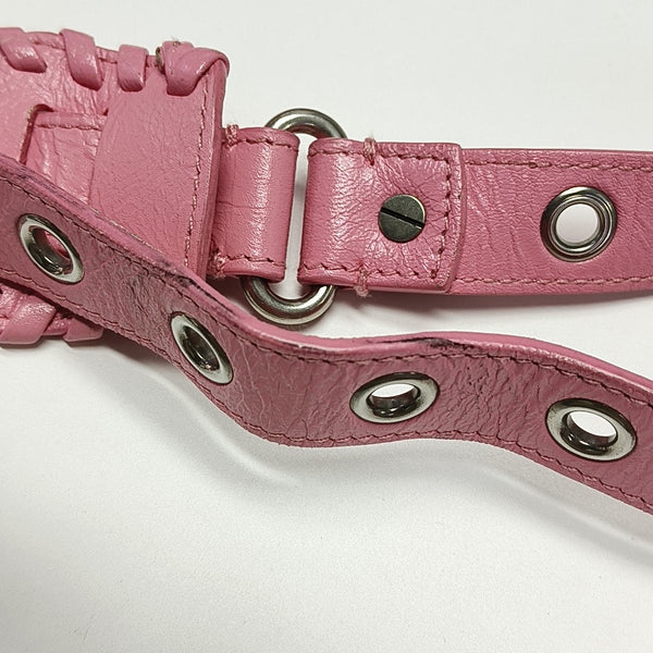 Le Cagole Mini Lambskin Red