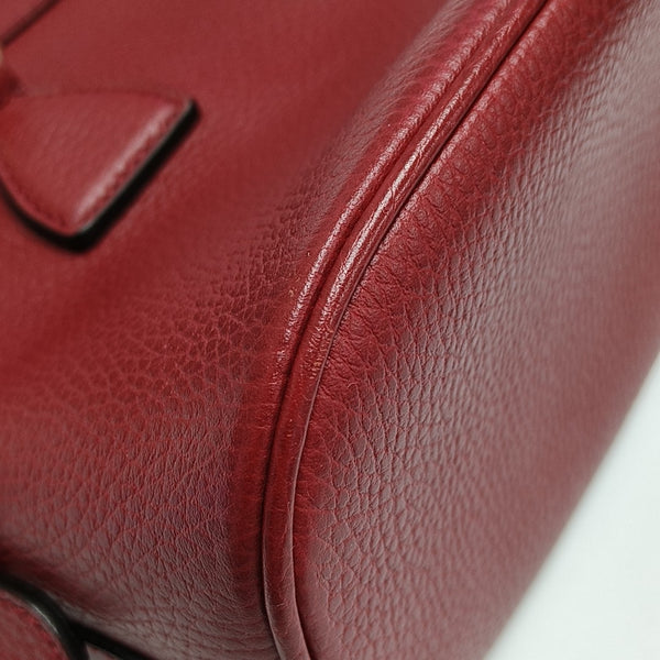 Dome Calfskin Red