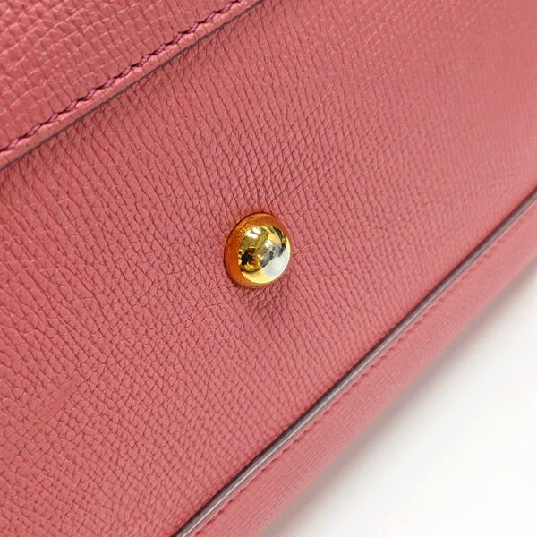 Authenticated pre-owned The Banner Medium Calfskin Pink - Tote Bag at Looply