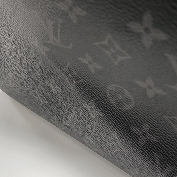 DISTRICT PM Monogram Coated Canvas Black