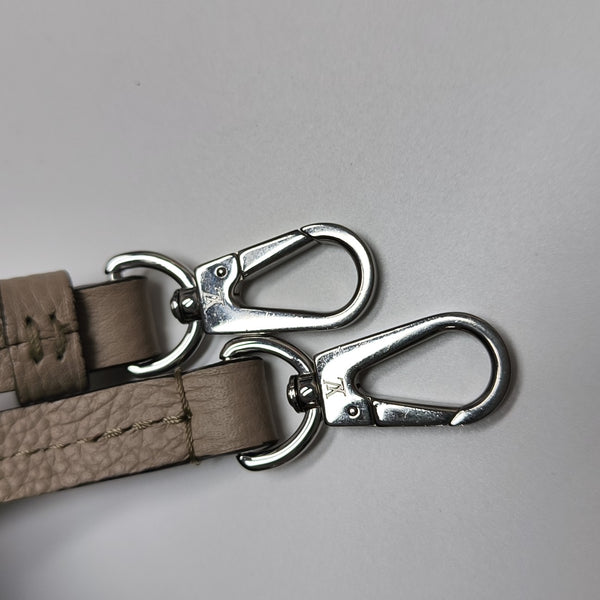 BELLA Monogram Calfskin Gray