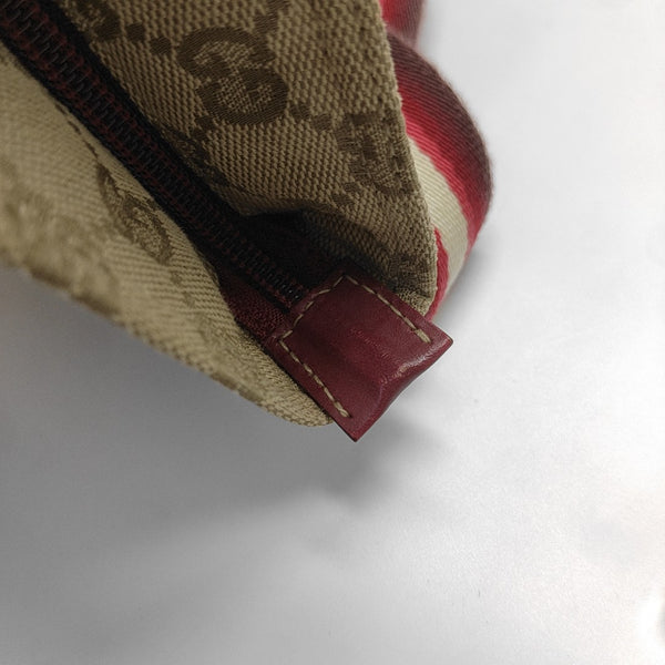 Monogram Canvas Crossbody Bag Beige