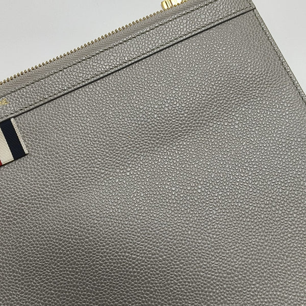 Calfskin Clutch Gray