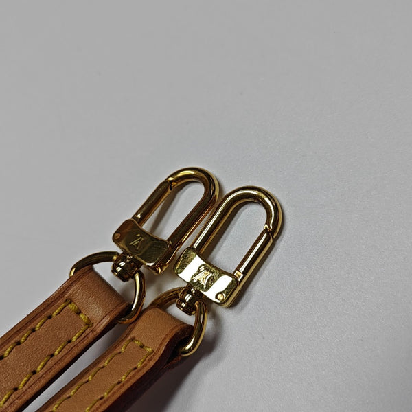 ALMA BB Monogram Coated Canvas Brown