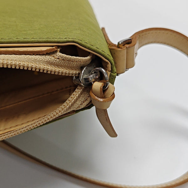 Fabric Shoulder Bag Green