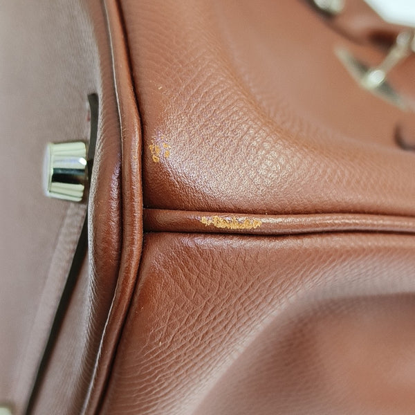 Birkin 30 Epsom Red