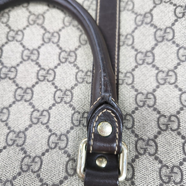 Duffle Monogram Coated Canvas Beige