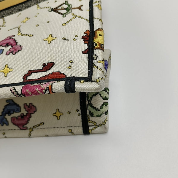 Book Tote Large Canvas White