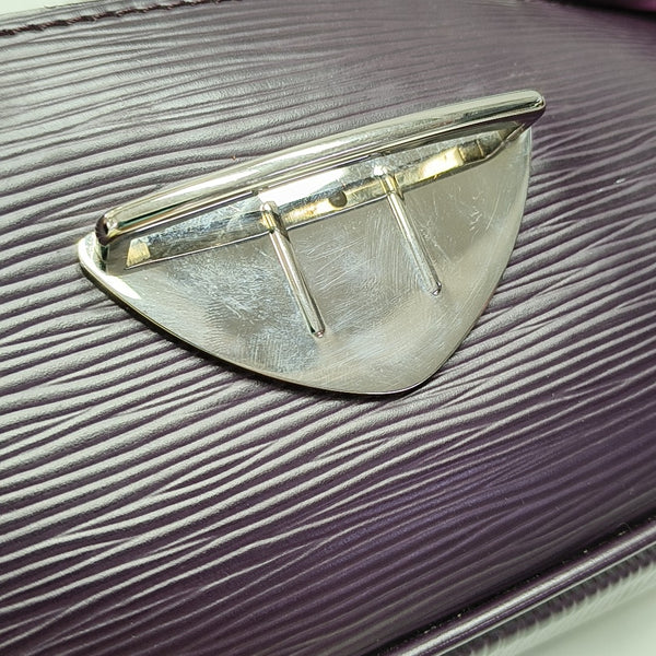 POCHETTE MONTAIGNE Epi Purple