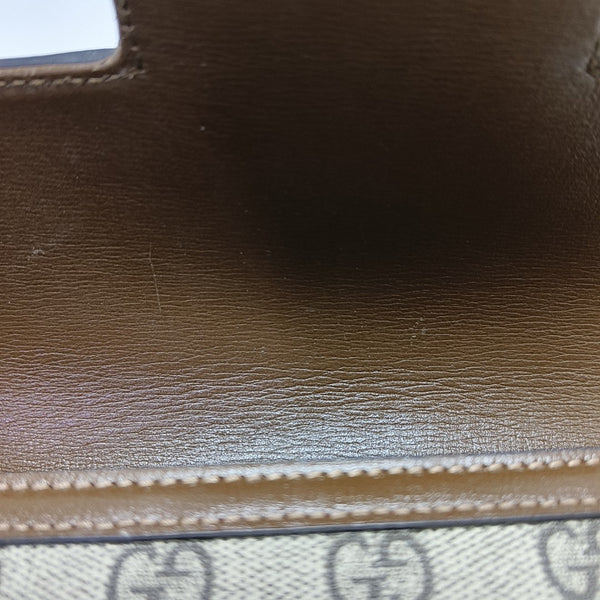 Horsebit 1955 Mini Coated Canvas Beige
