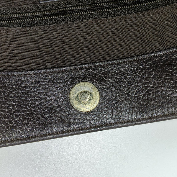 Monogram Coated Canvas Tote Bag Beige