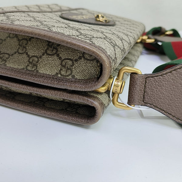 Neo Vintage Large Monogram Coated Canvas Brown