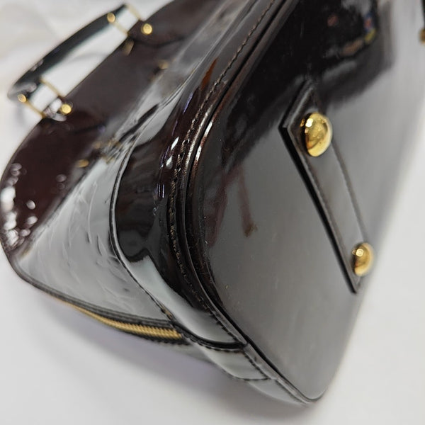 ALMA MM Patent Leather Red