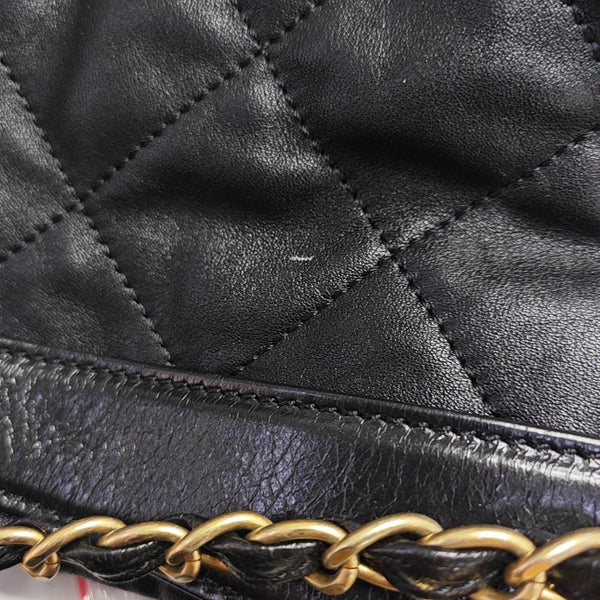 Quilted Calfskin Black