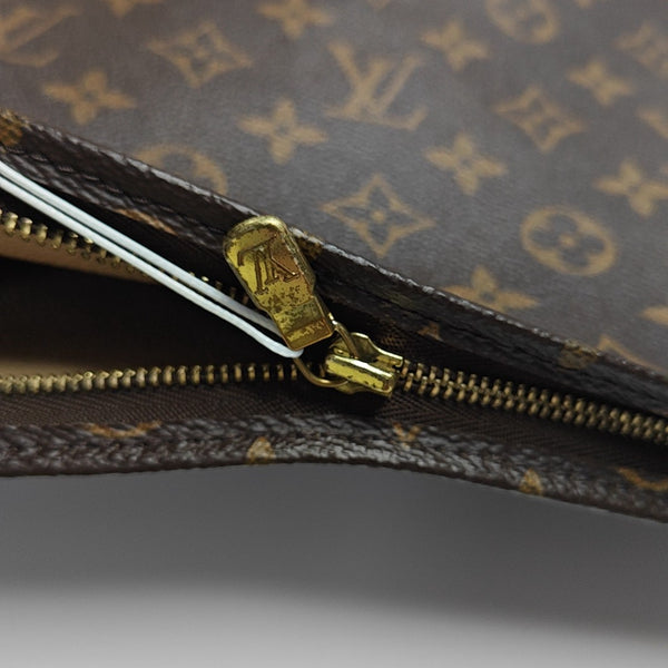 TOILET POCKET 26 Monogram Coated Canvas Brown