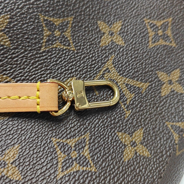 FAVORITE PM Monogram Coated Canvas Brown
