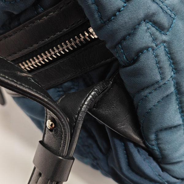 Fabric Backpack Blue