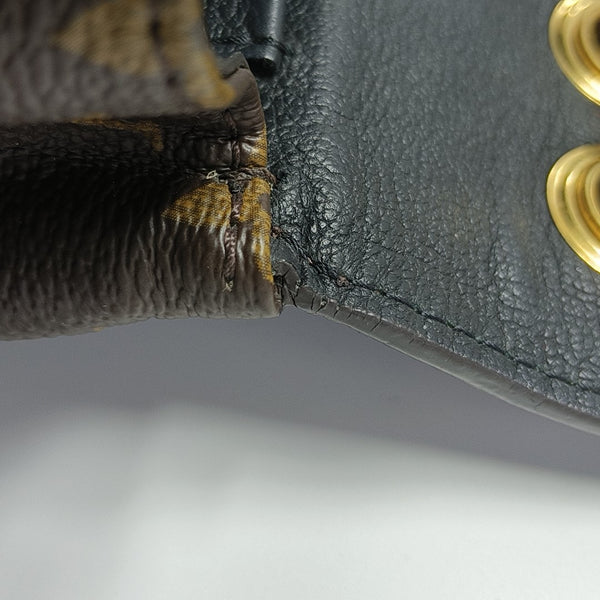 MARCEAU Monogram Coated Canvas Brown