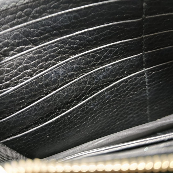 Interlocking G Small Calfskin Black