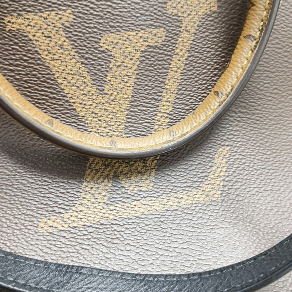 ONTHEGO MM Monogram Coated Canvas Brown