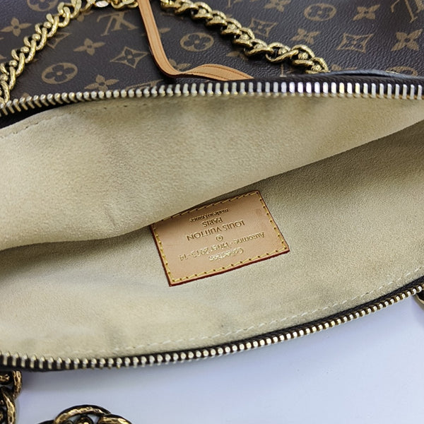 LOCKIT Monogram Coated Canvas Brown