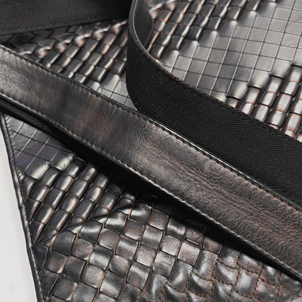 Messenger Calfskin Black