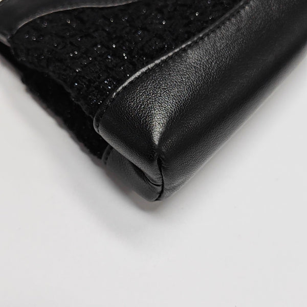 CHANEL 31 Quilted Wool Black