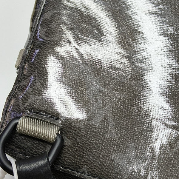 Monogram Coated Canvas PM Gray