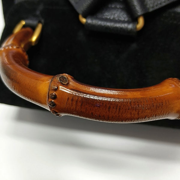 Authenticated pre-owned Bamboo 1947 Suede Black - Backpack at Looply