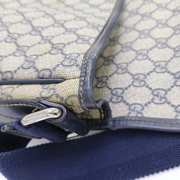 Monogram Coated Canvas Shoulder Bag Beige