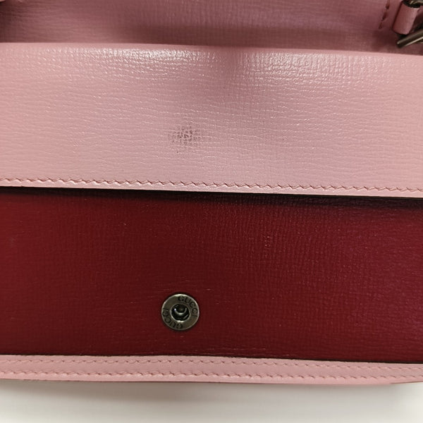 Dionysus Super Mini Calfskin Red
