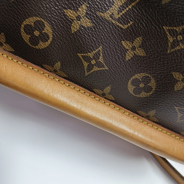 NOÉ BB Monogram Coated Canvas Brown