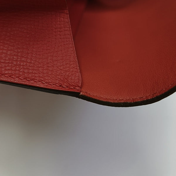 Constance 18 Epsom Red Wallet