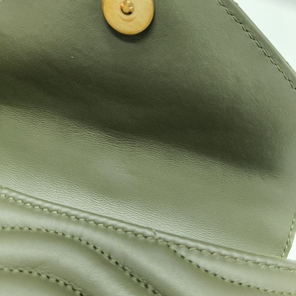 NEW WAVE Quilted Calfskin Green