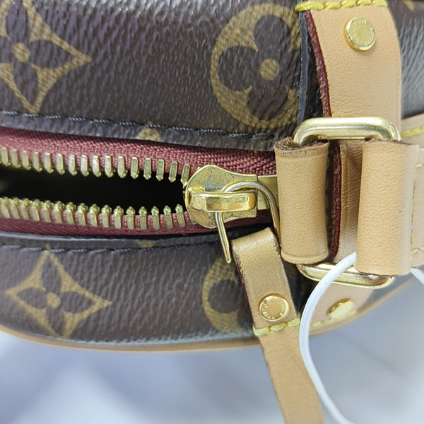 BOITE CHAPEAU PM Monogram Coated Canvas Brown