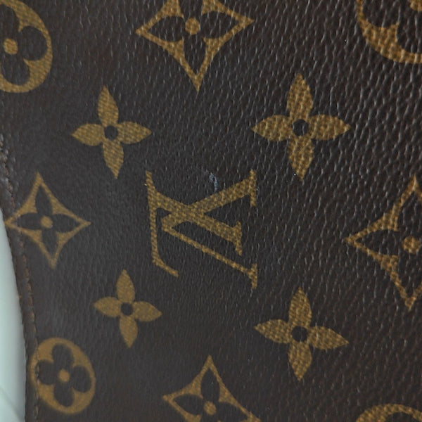 TOILET POCKET 19 Monogram Coated Canvas Brown