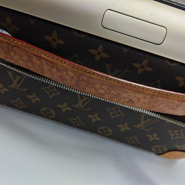 HORIZON 50 Monogram Coated Canvas Brown