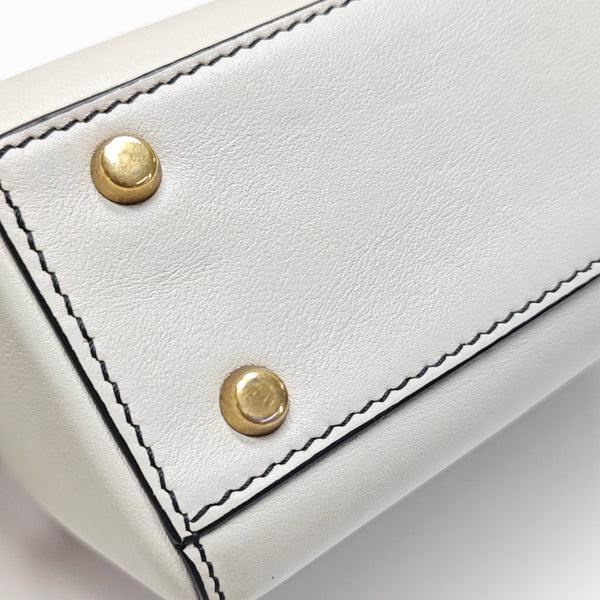 Lady Dior Small Lambskin White