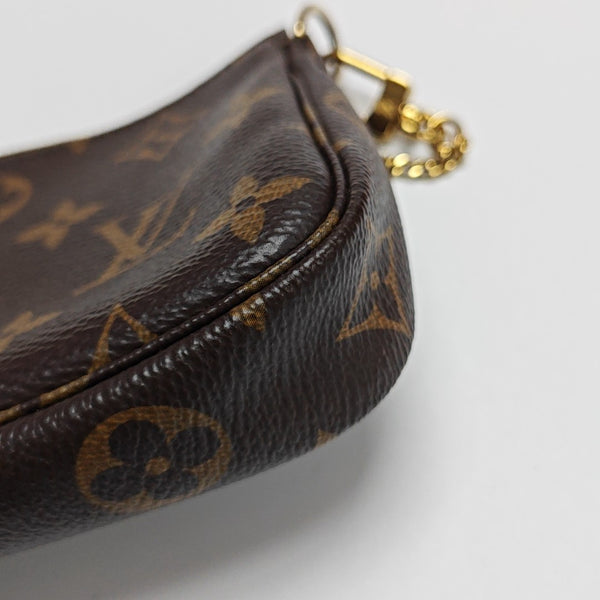 ACCESSOIRES Mini Monogram Coated Canvas Brown