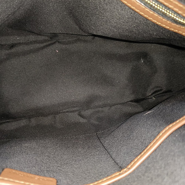 Calfskin Shoulder Bag Brown