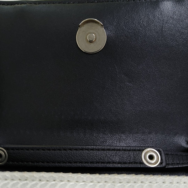 Calfskin Crossbody Bag Black