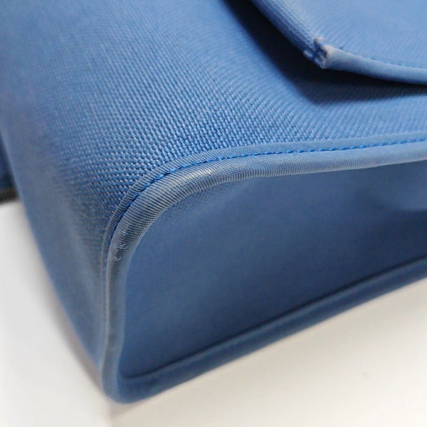 Authenticated pre-owned Herbag 31 Canvas Blue - Shoulder Bag at Looply