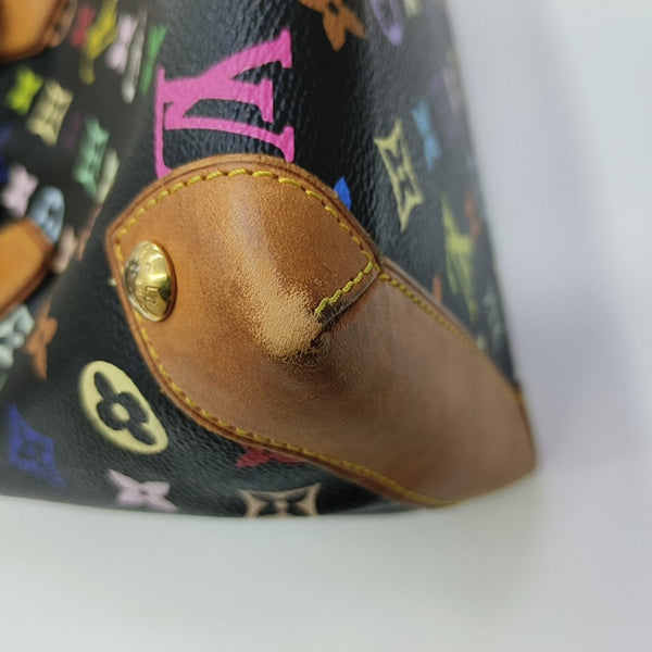 LV × TM AUDRA Monogram Coated Canvas Black